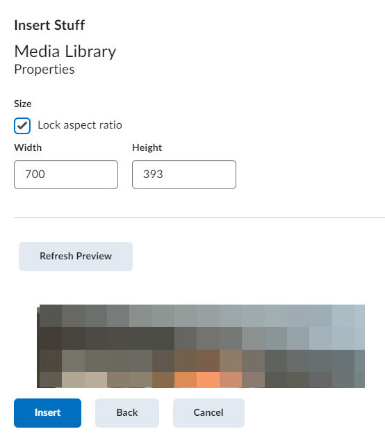 Lock Aspect Ratio or set Width and Height