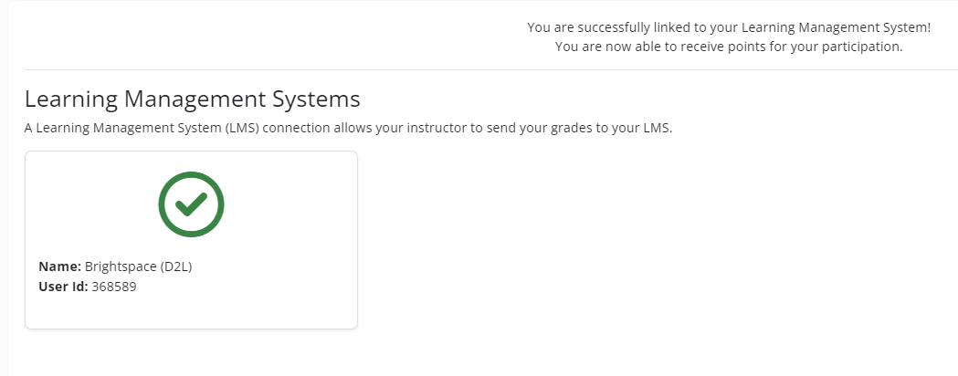 LMS Connection