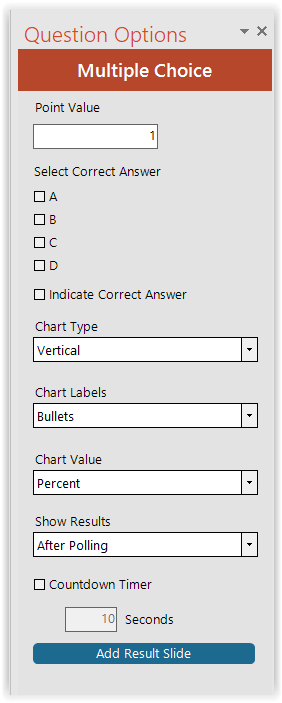 TP Web Question Options