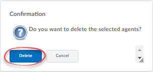 delete button