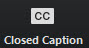 closed caption icon